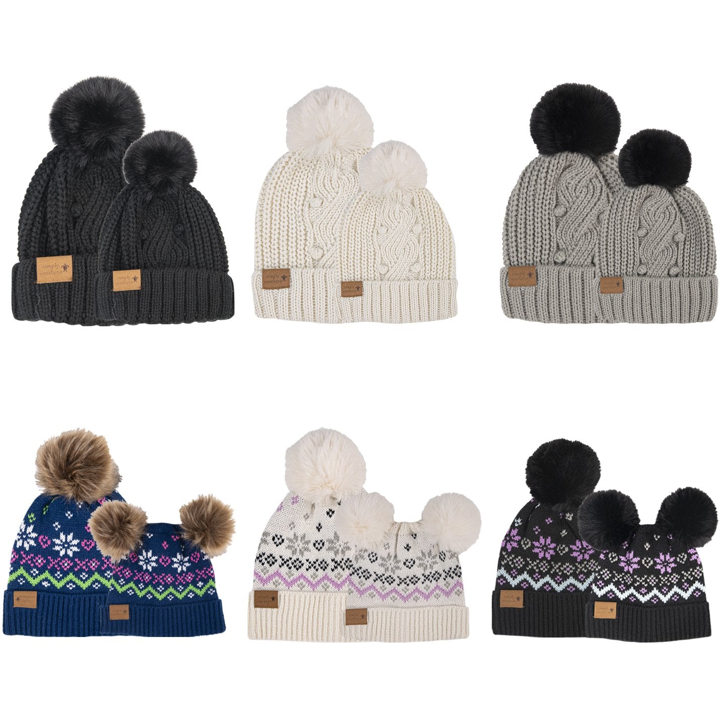 Beanie Hat Youth - 6 Designs Available- Simply Southern Collection - M-M-BEANIE-SET