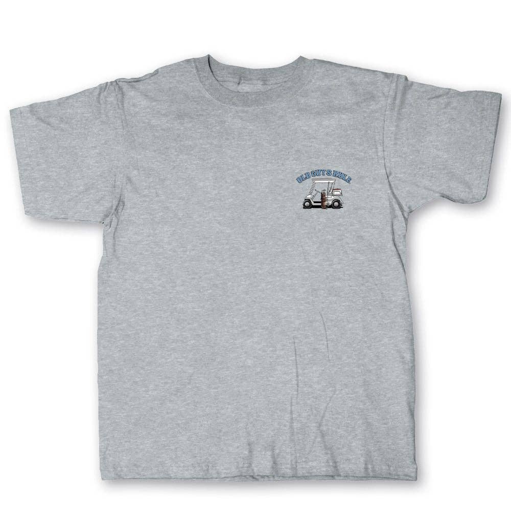 Recovering Workaholic Golfing Short Sleeve Old Guys Rule Tee