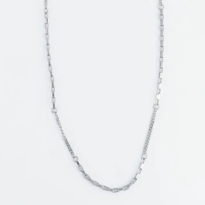 Multi Box Chain Necklace Narelle Waterproof Jewelry