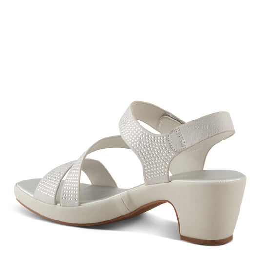 Yadiel SIlver Sandal Patrizia by Spring Step