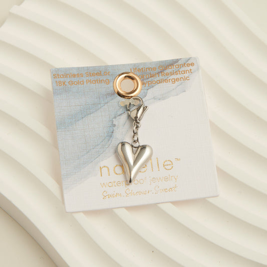 Narelle Waterproof Heart Charm