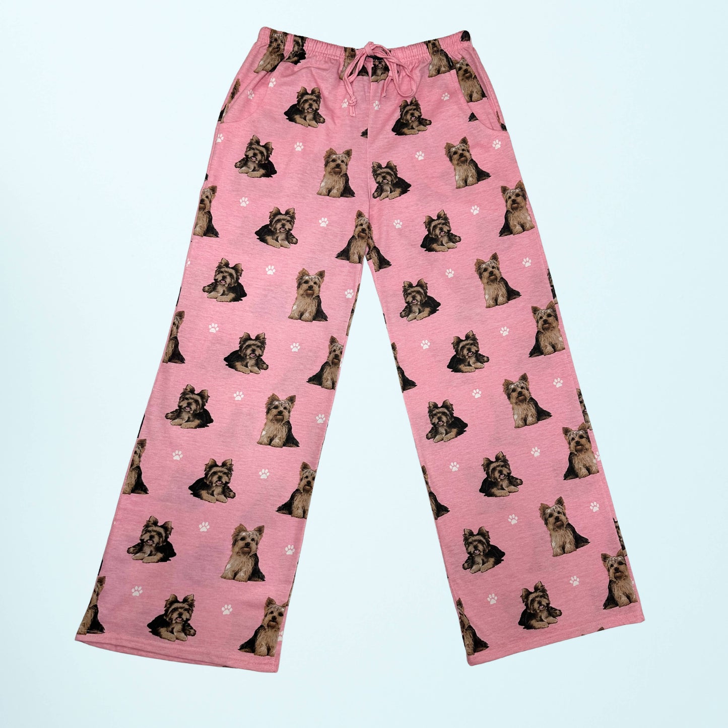 Yorkie Pajama Bottoms - Pet Lover Pajama Pants