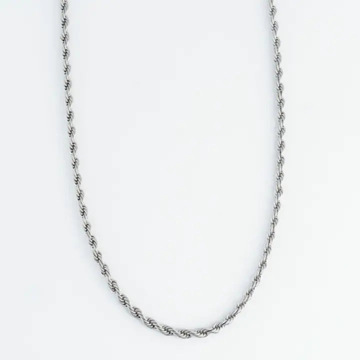 18" Rope Chain Necklace Narelle Waterproof Jewelry