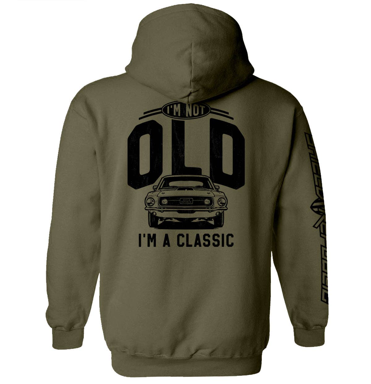 Shield Republic - I'm Not Old I'm a Classic (69 Mustang) Men's T-Shirt