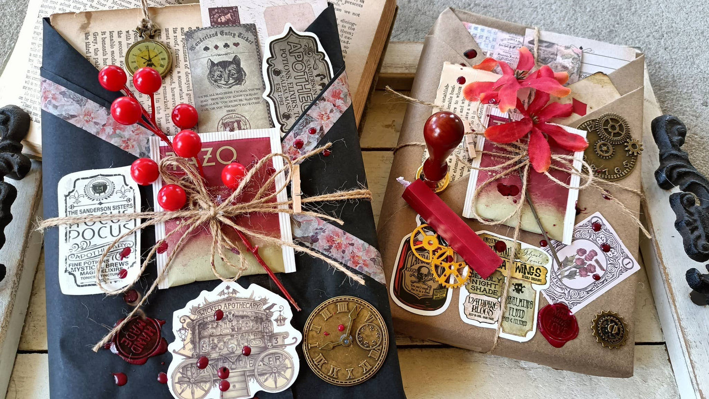 The Enchanted Envelope & Bookmobile - Gothic | Witchy | Blind Date Books | Mix of New & PreLoved