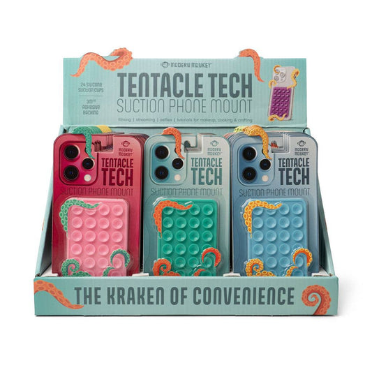 Tentacle Tech Suction Phone Mount - Modern Monkey