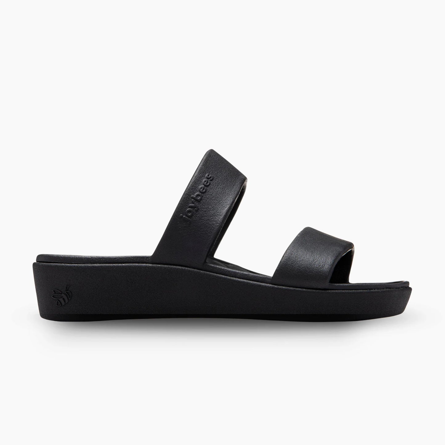 Women's Cute Black Black Joybees Sandal Size W7