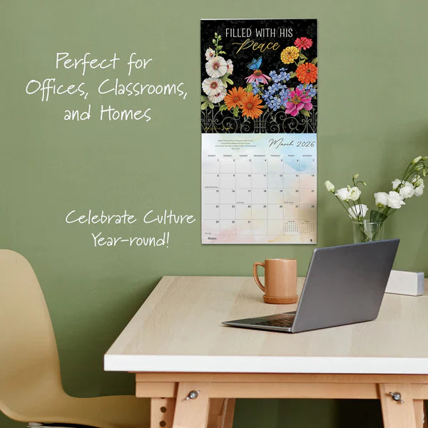 2026 With God all Things are Possible Wall Calendar | FashionMojos.com