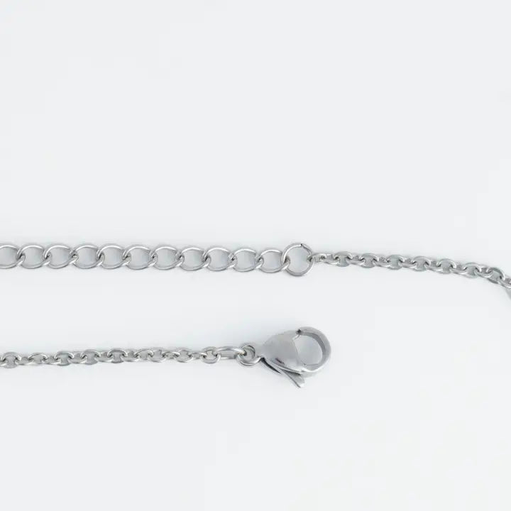 16" Disc Chain Necklace Narelle Waterproof Jewelry