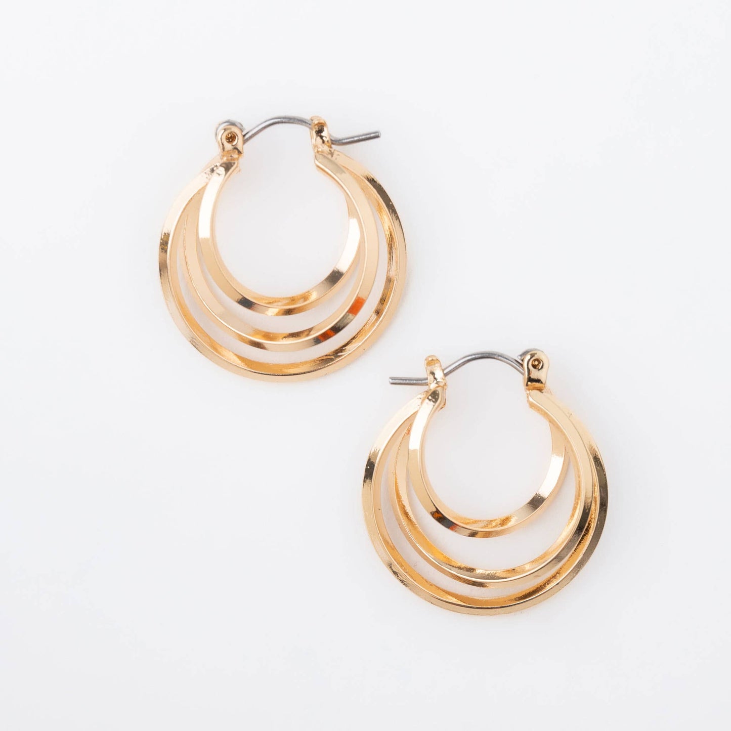 Classic Multi-Hoop Nickel-Free Hoop Earrings