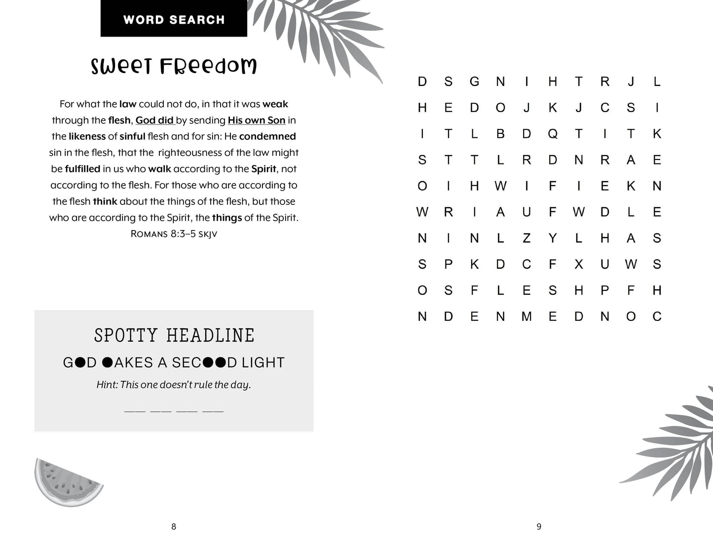 Jumbo Bible Summer Word Games Barbour Publishing, Inc.