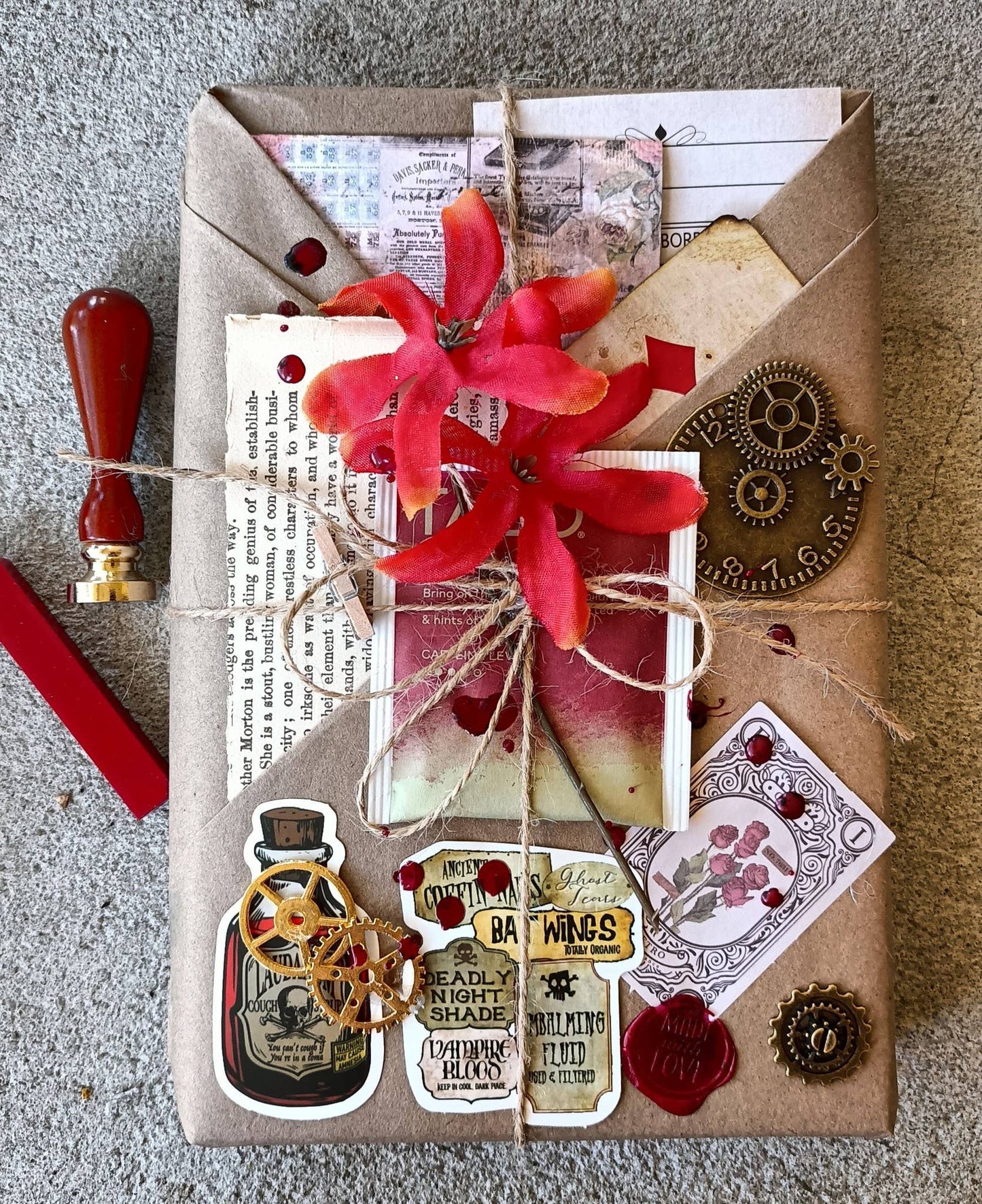 The Enchanted Envelope & Bookmobile - Gothic | Witchy | Blind Date Books | Mix of New & PreLoved
