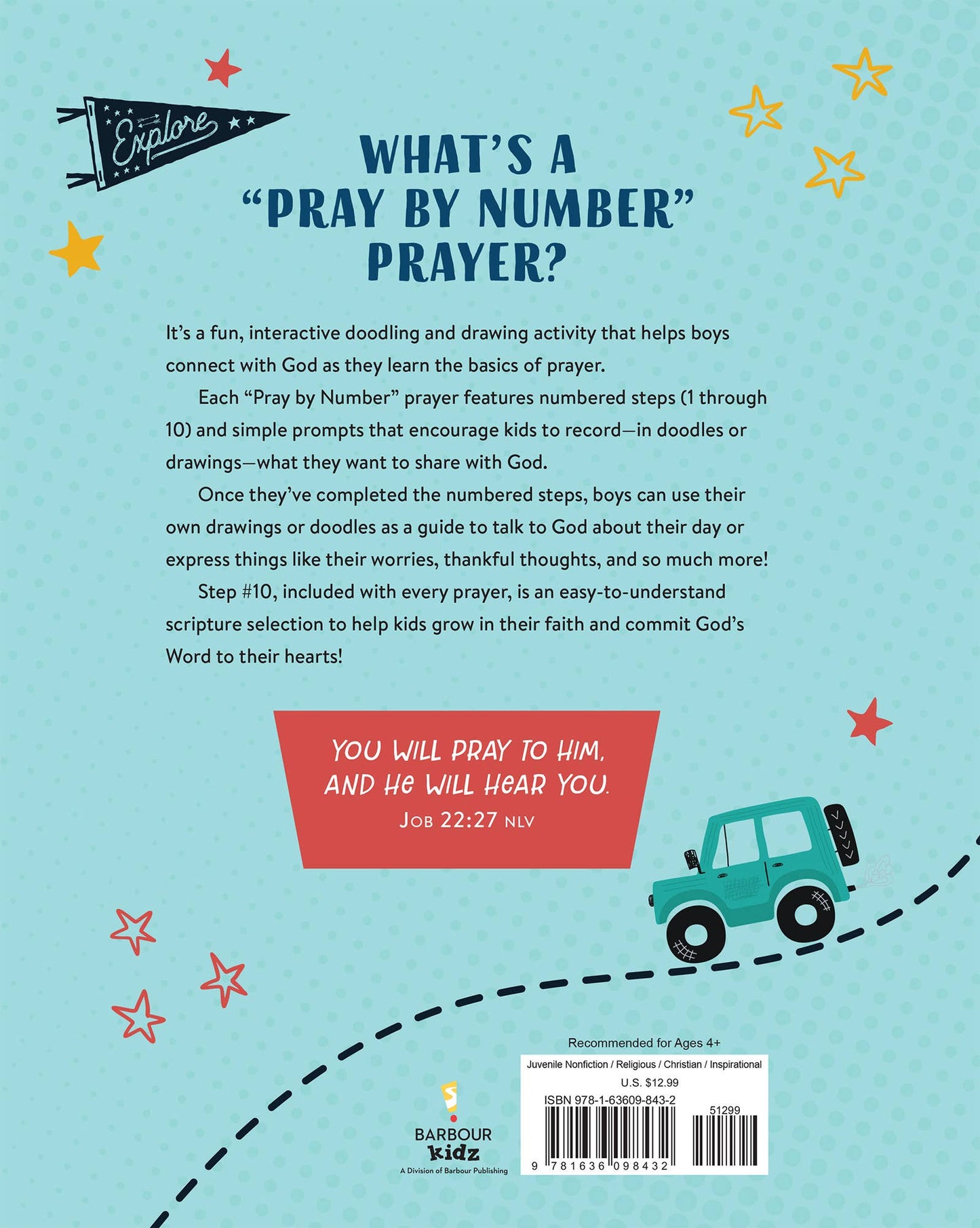 Pray by Number (boys) Barbour Publishing, Inc.
