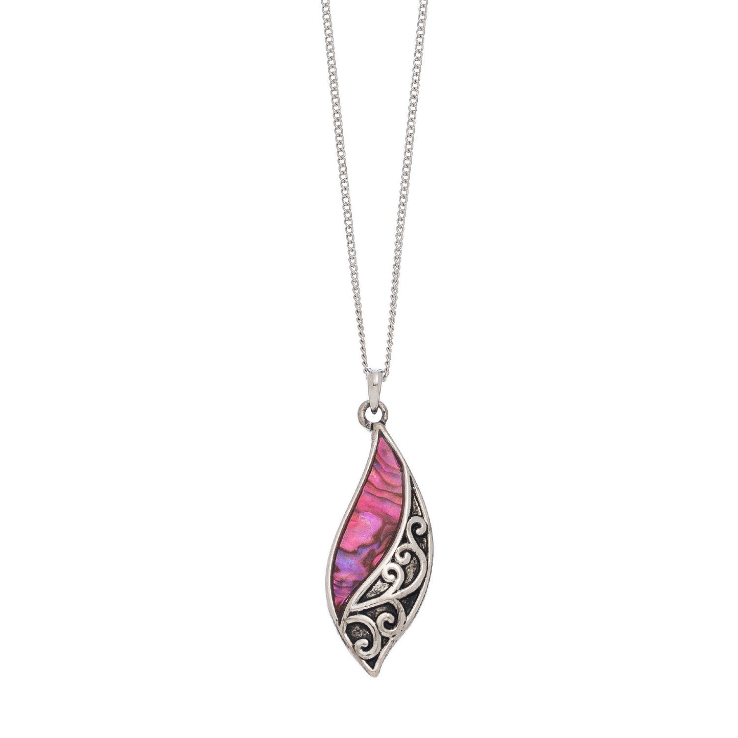 Abalone Dainty Pendant Necklace