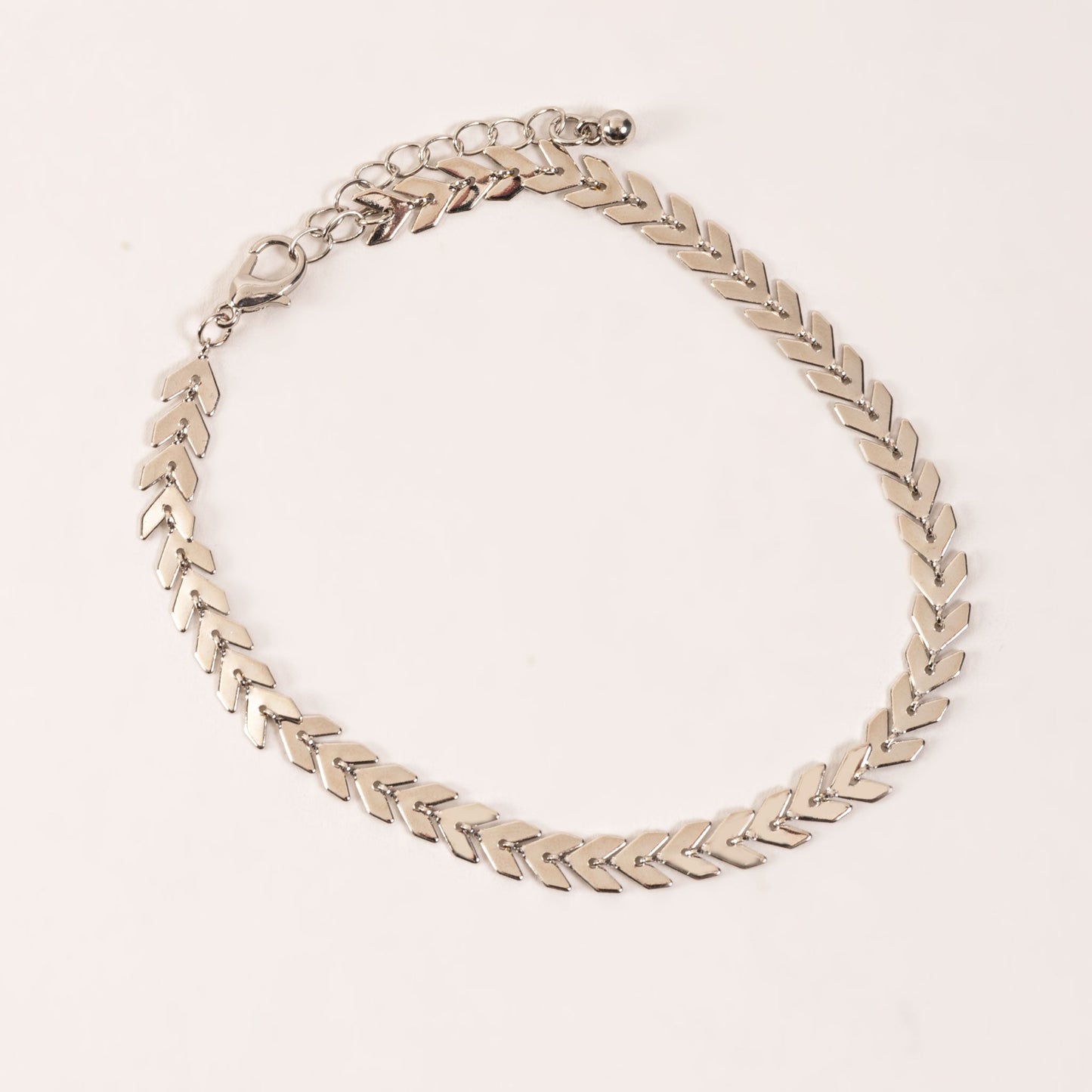 Alexis Chevron Arrow Chain Anklet
