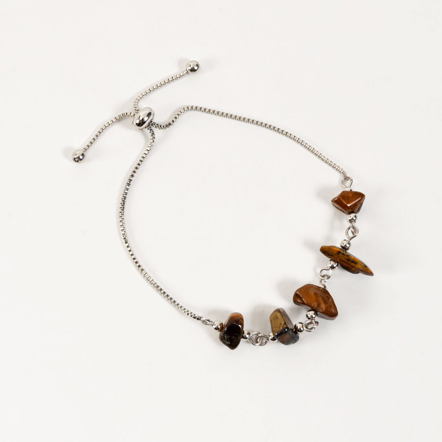 Lali Genuine Stone Adjustable Bolo Bracelet