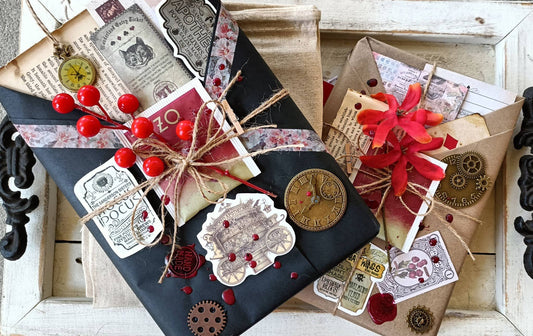 The Enchanted Envelope & Bookmobile - Gothic | Witchy | Blind Date Books | Mix of New & PreLoved