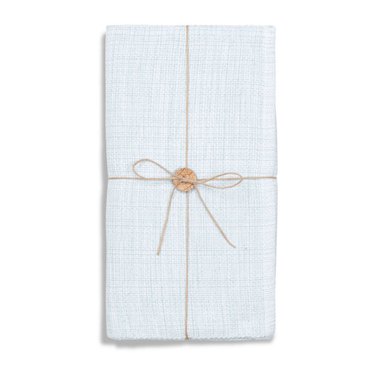 Mint Textured Woven Kitchen Table Runner