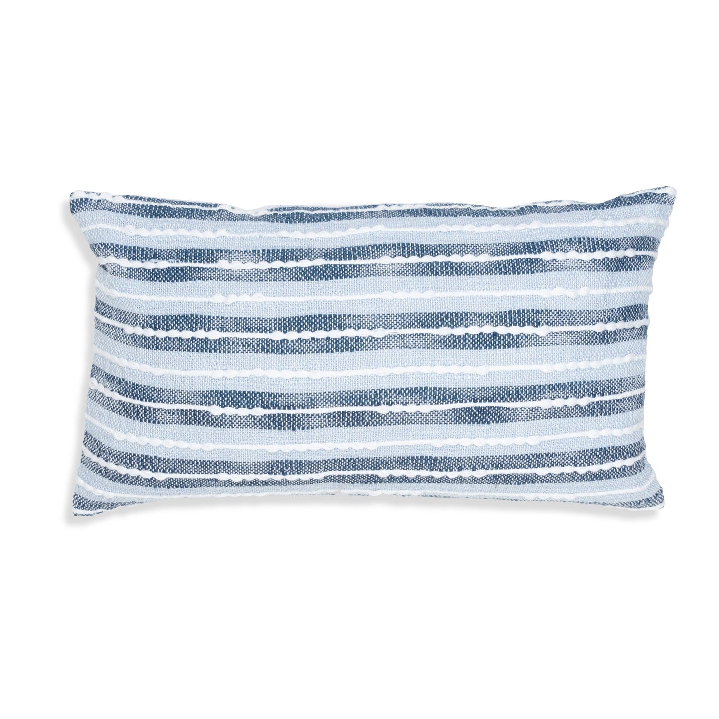Romy 12X22" Handwoven Striped Indoor/Outdoor Throw Pillow