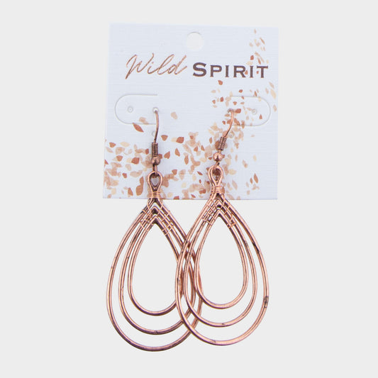 Wild Spirit Multi Teardrop Earrings