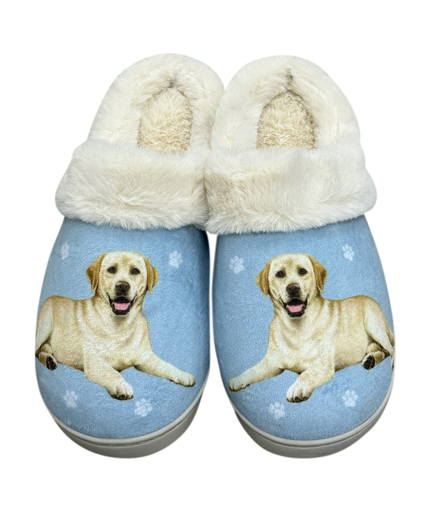 Labrador Yellow, Snuggs slippers E&S Pets