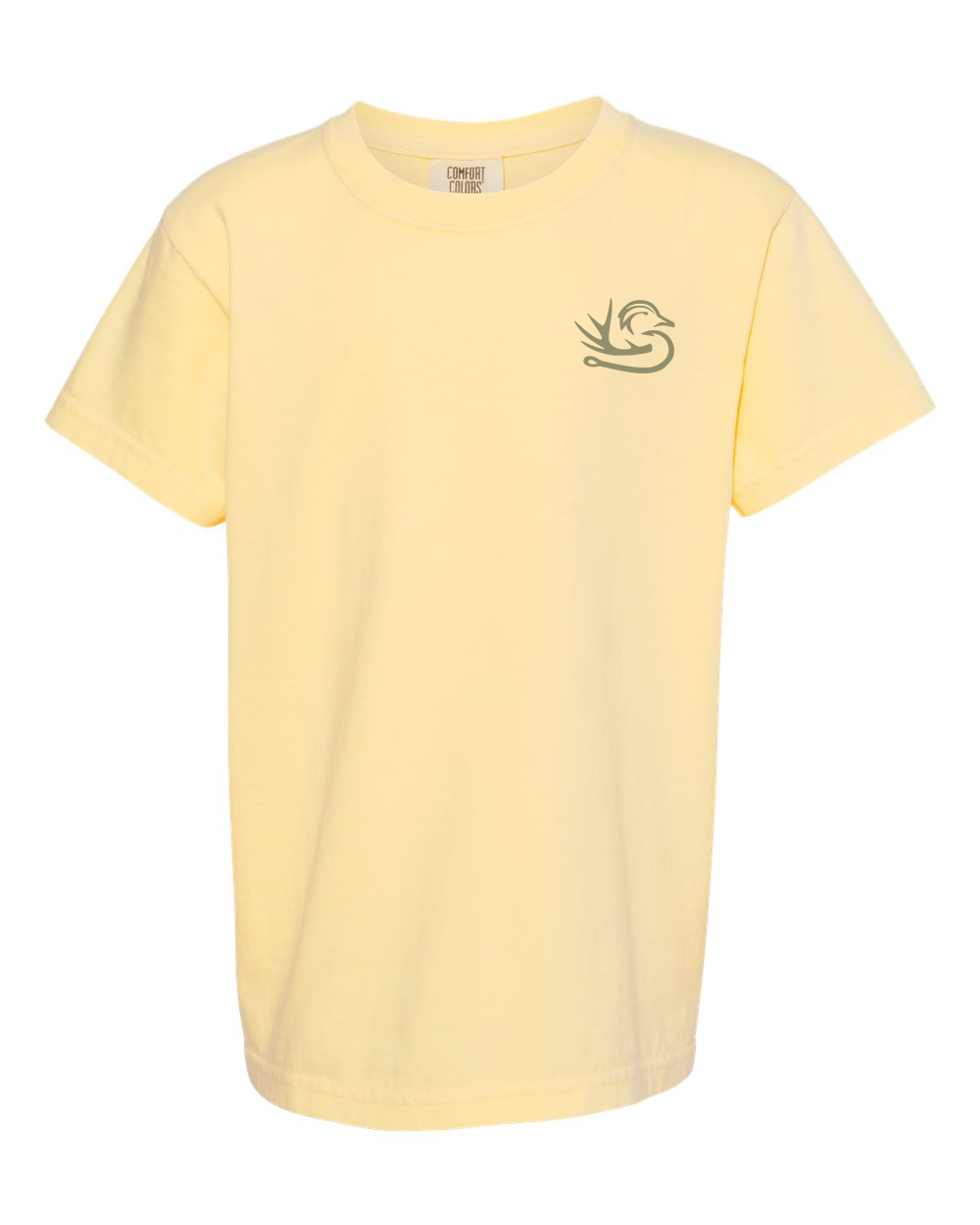 Dog in Boat Youth Southern Down Outfitters Short Sleeve Tee