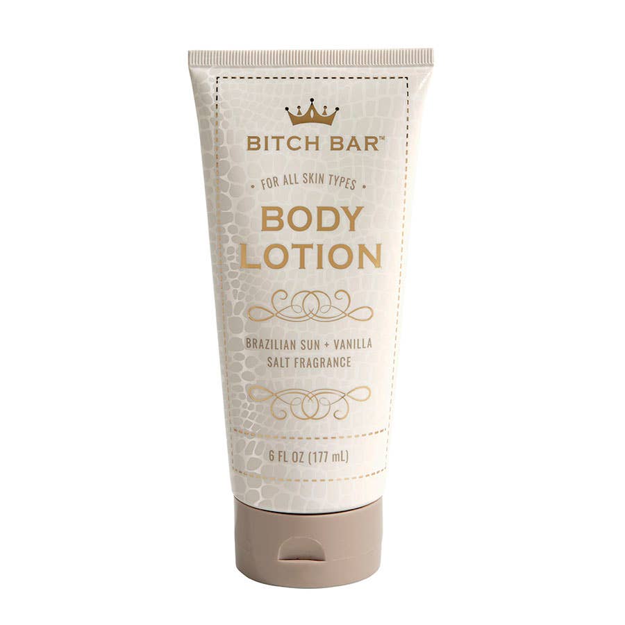 BITCH BAR BODY LOTION BRAZILIAN SUN + VANILLA SALT by San Francisco Soap Co.