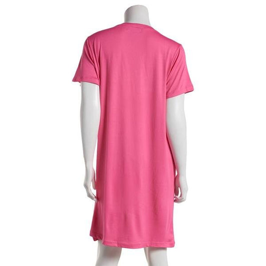 Aloha Pink Night Gown Graphic Sleep Shirt by Rene Rofe