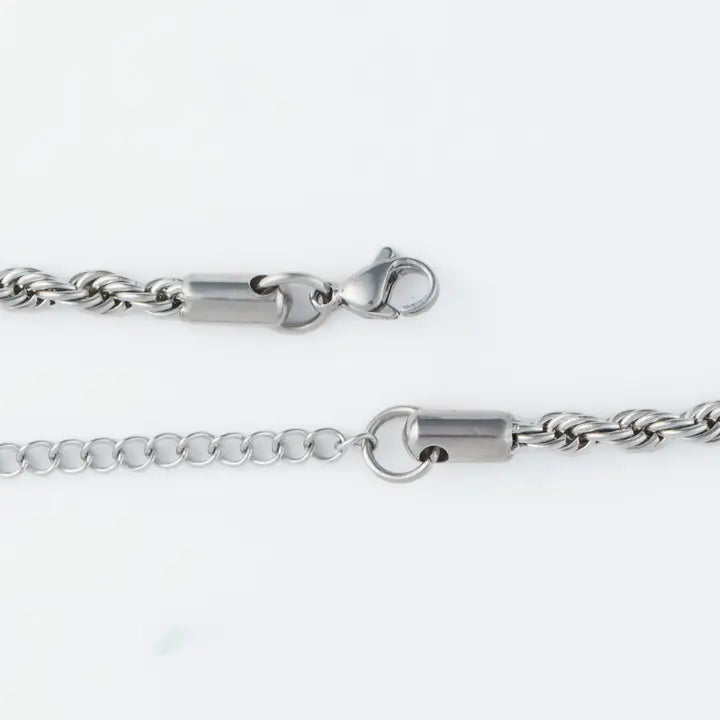 18" Rope Chain Necklace Narelle Waterproof Jewelry