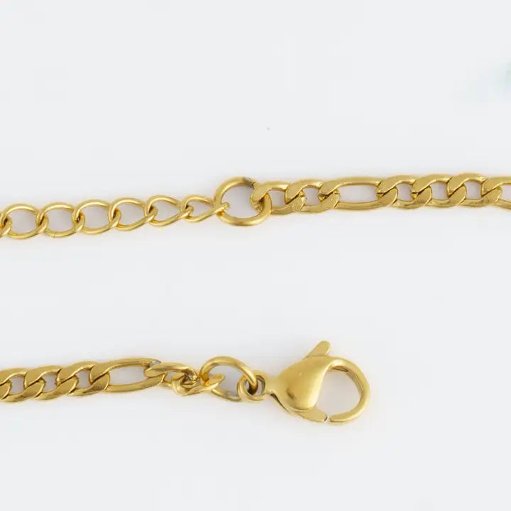 16" Figaro Chain Necklace Narelle Waterproof Jewelry