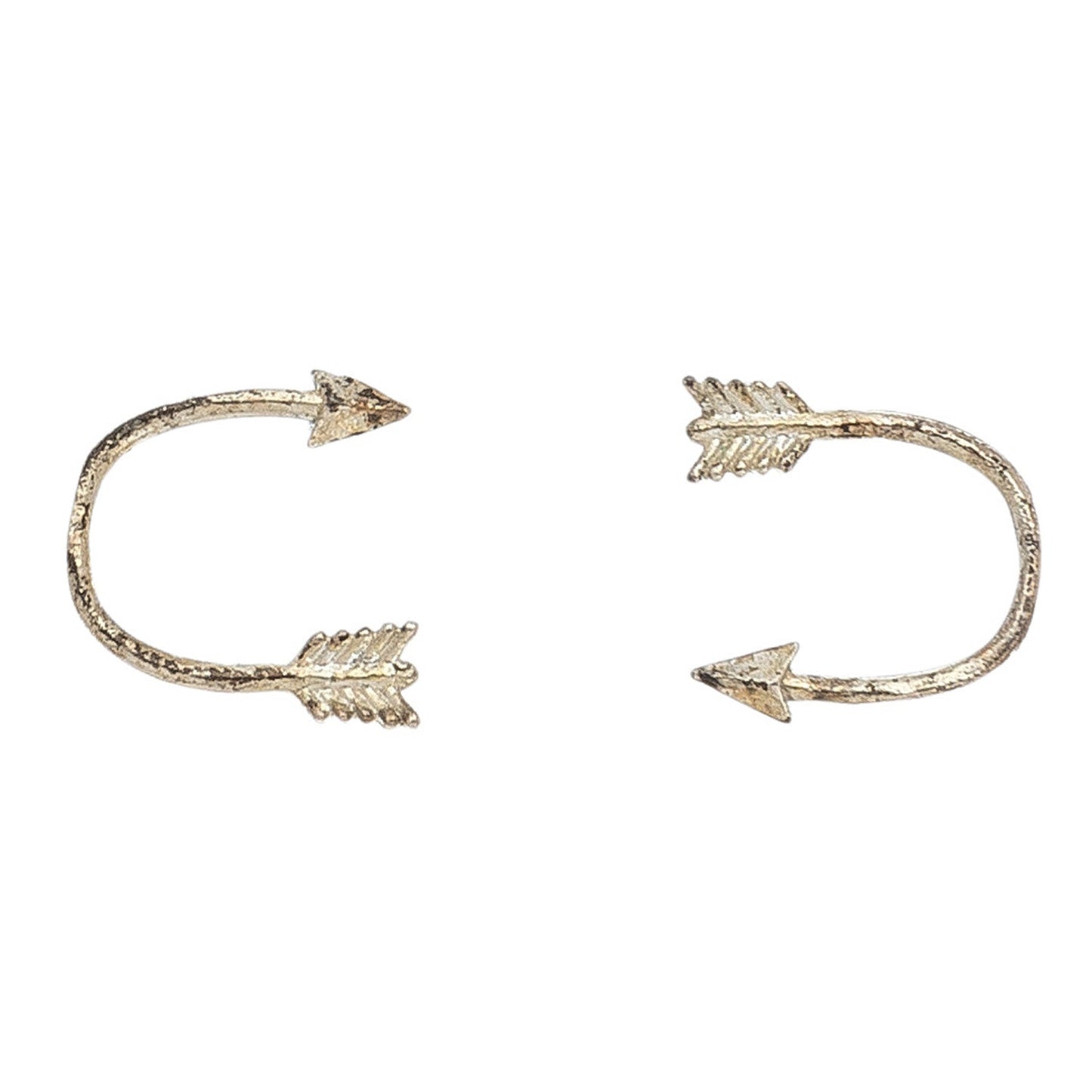Stud Buds Silver Arrow Stud Earrings