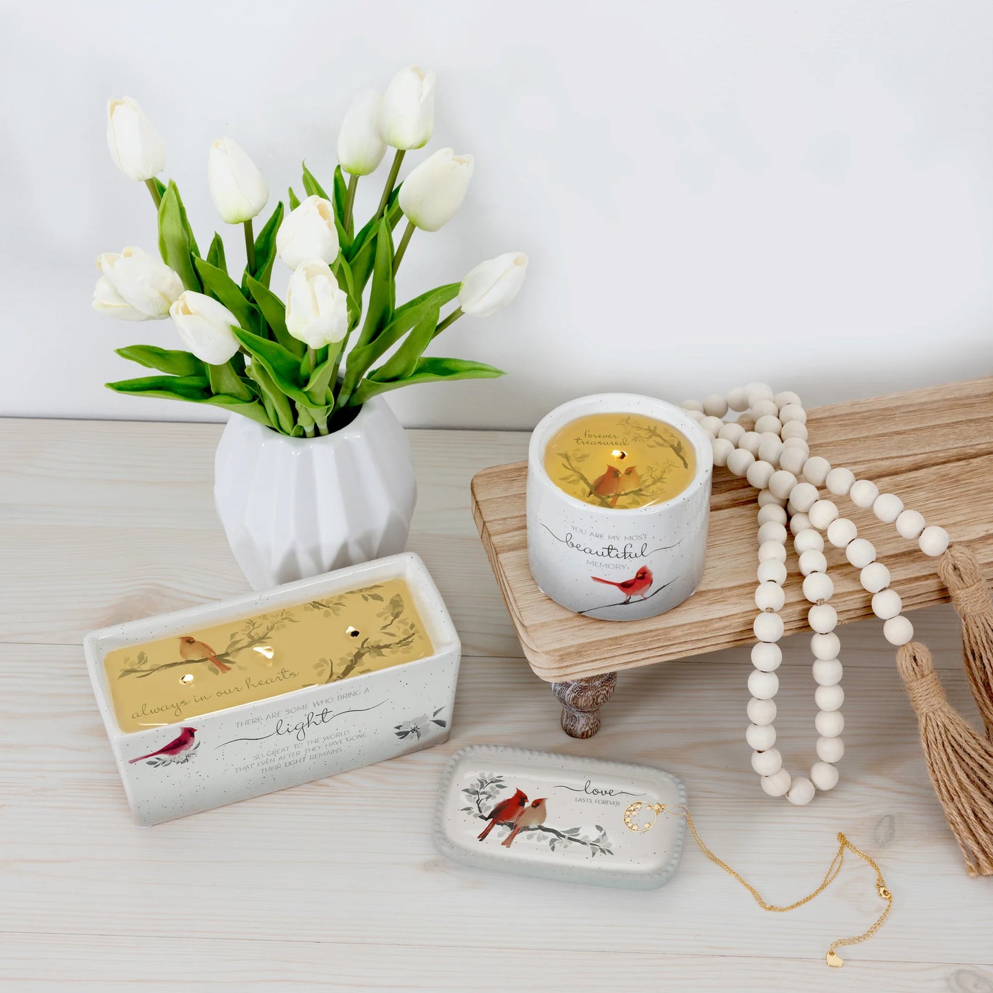 Light Remains 12 oz - 100% Soy Wax Reveal Triple Wick Candle Scent: Tranquility