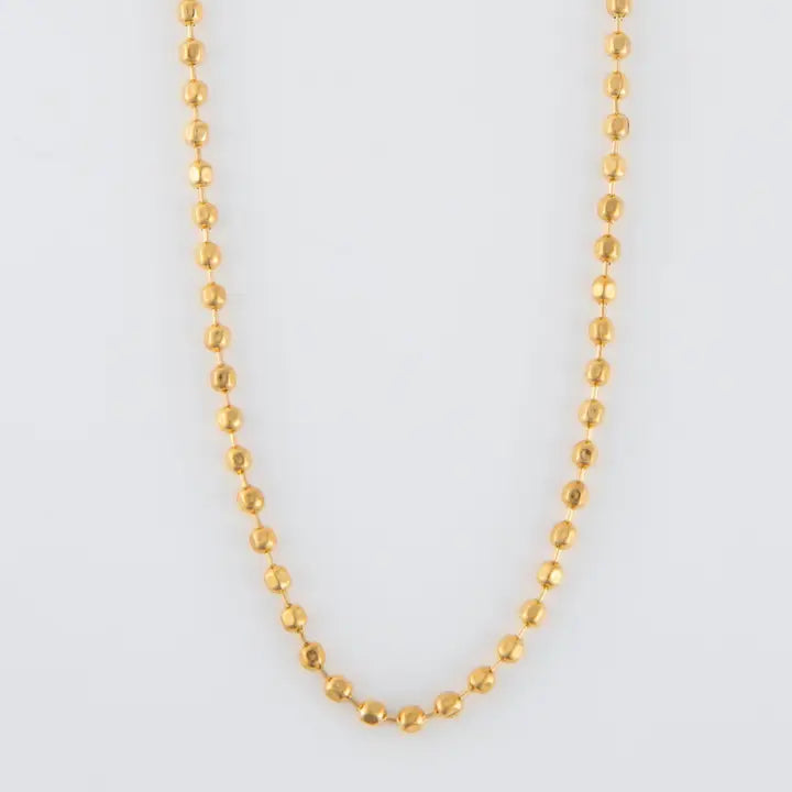 16" Ball Chain Necklace Narelle Waterproof Jewelry