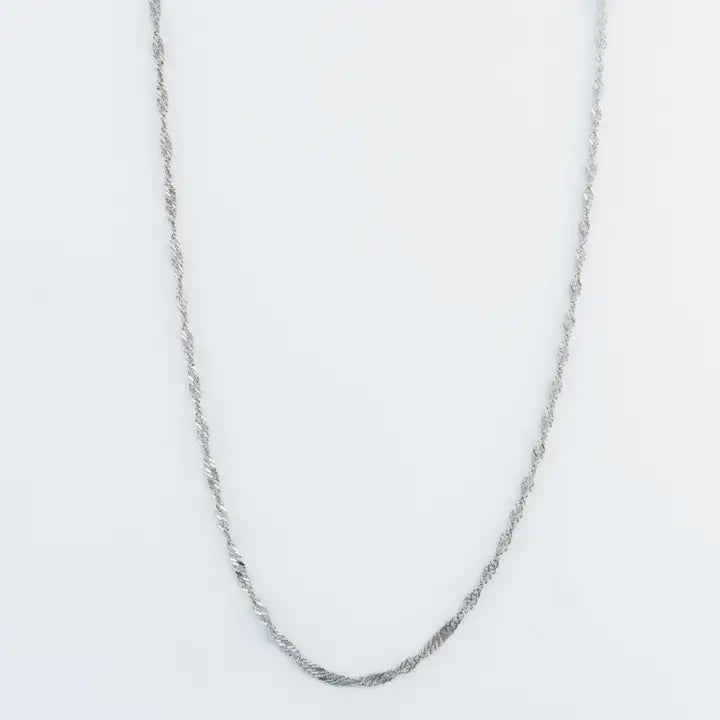 Twisted Chain Necklace Narelle Waterproof Jewelry