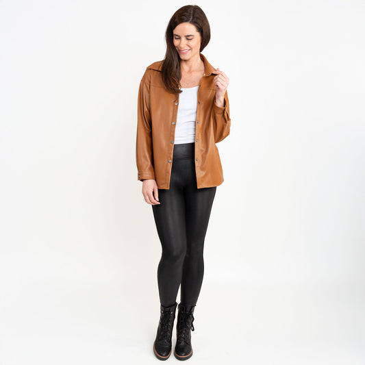 Avril Vegan Leather Jacket