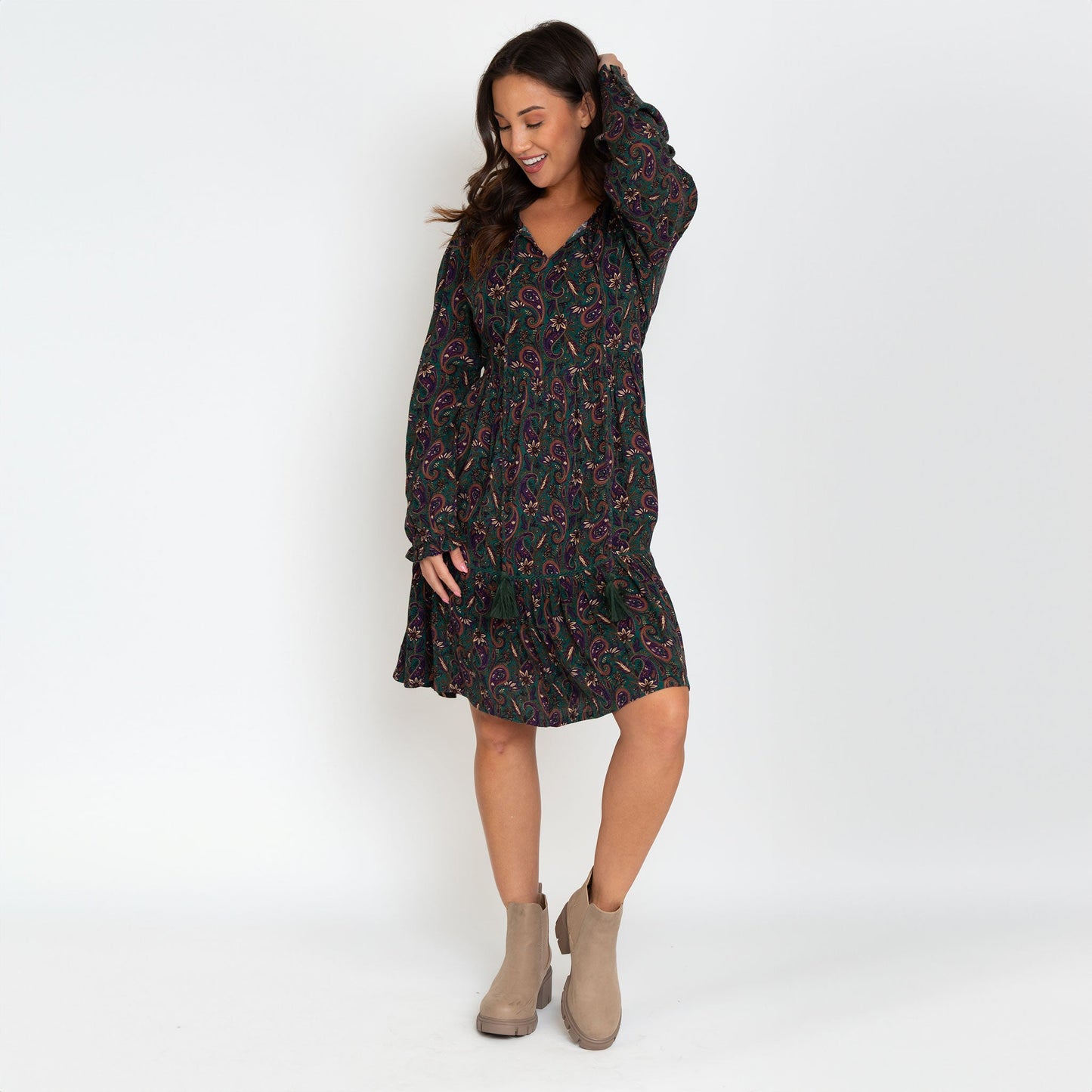 Joie Tiered Mini Dress