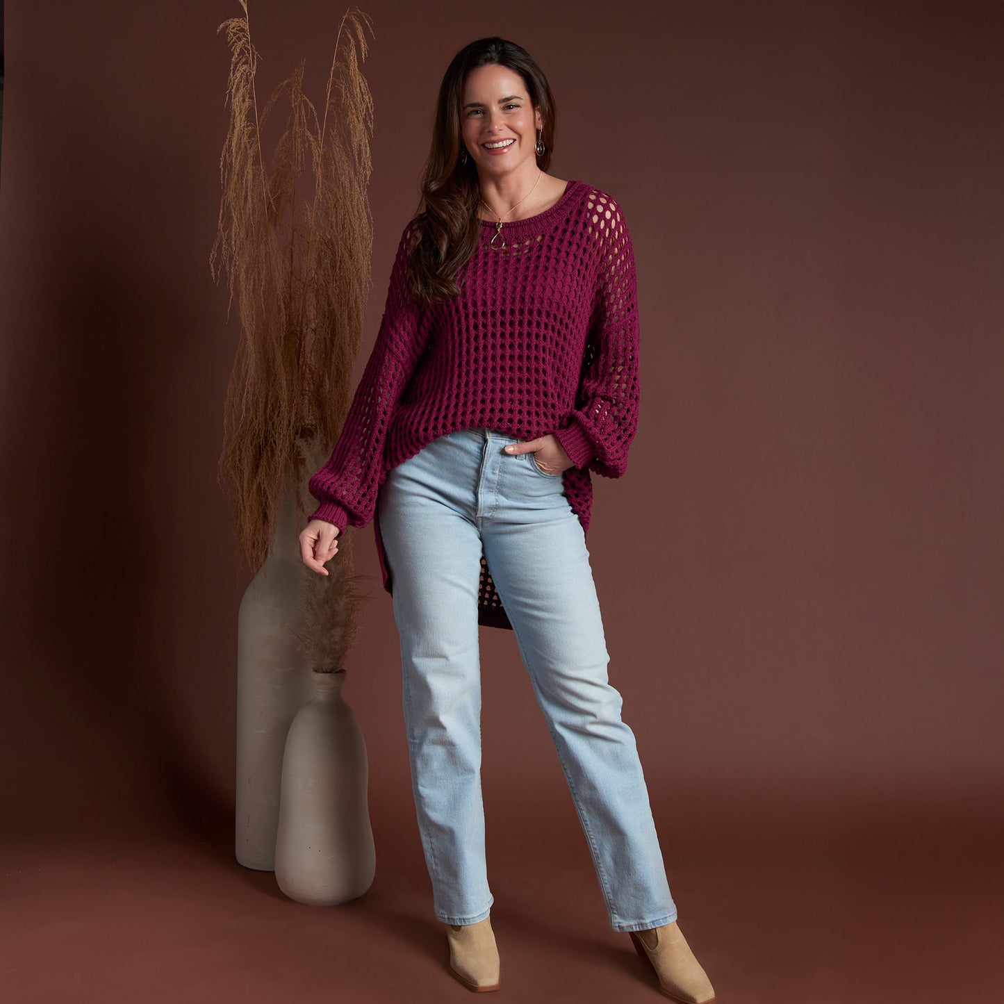 Olli Crochet Sweater