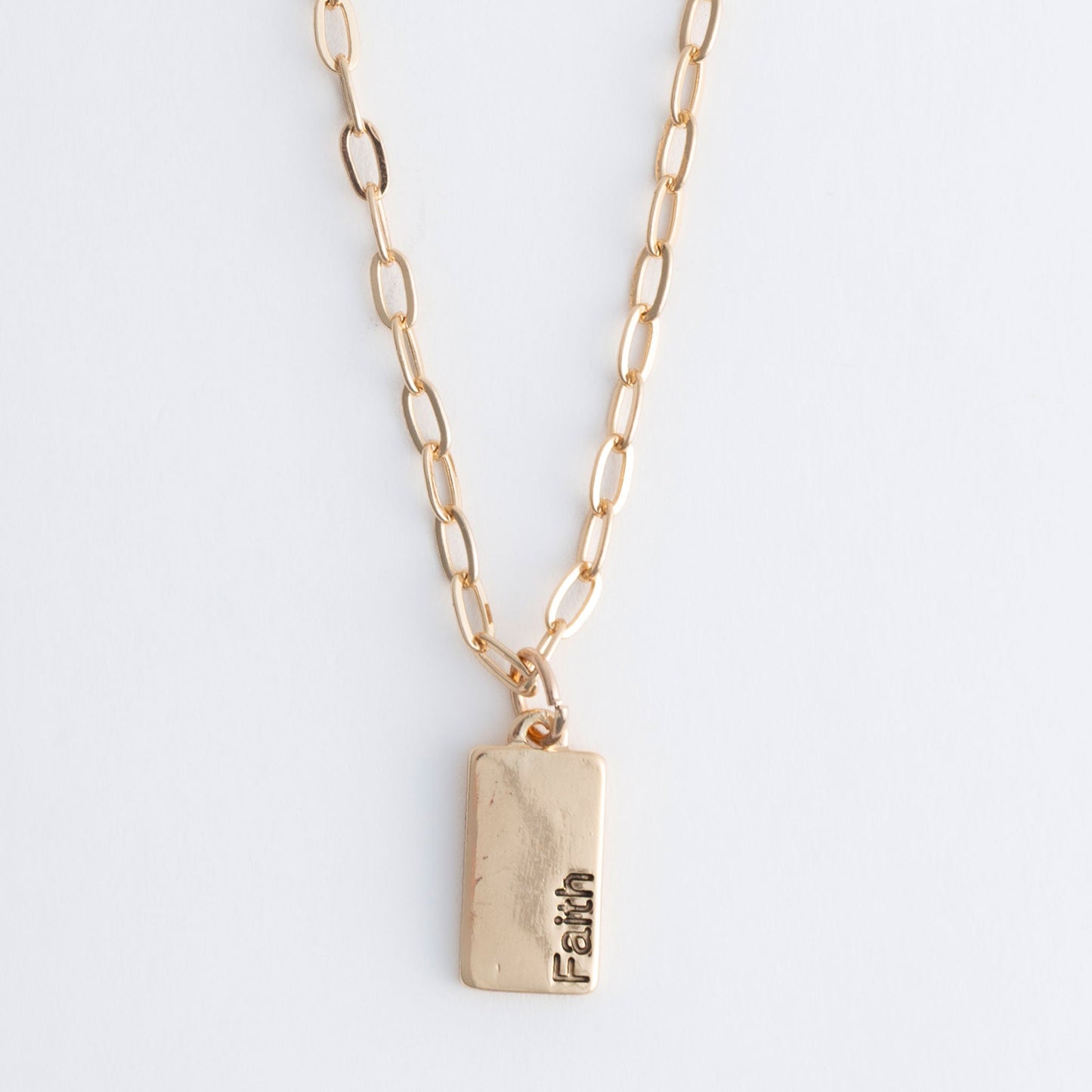 Amira Faith Greeting Card with Pendant Necklace