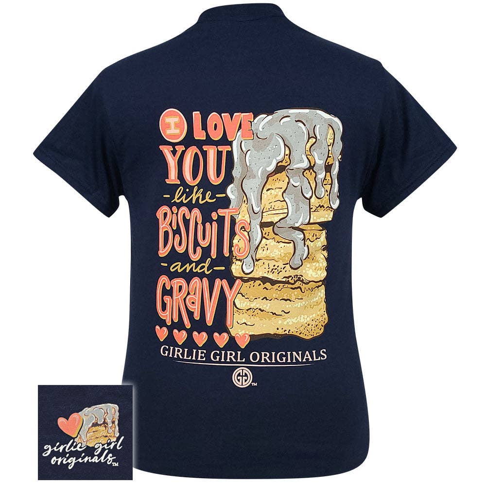 2530 Biscuits and Gravy Southern and Sassy Country Lovin Women's Graphic Tee
