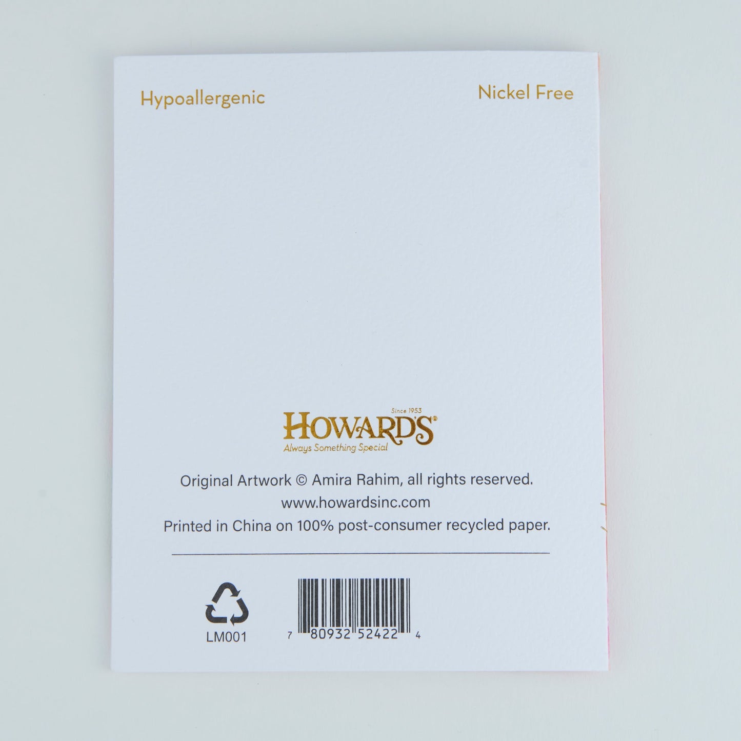 Amira Believe Greeting Card with Pendant Necklace
