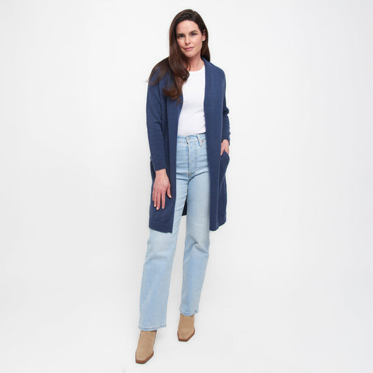 Madison Jade Knit Cardigan with Pockets