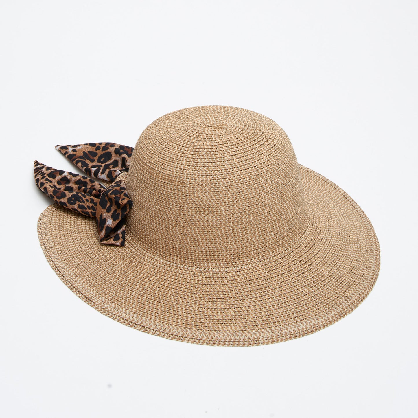 Zaya Boho Ponytail Sun Hat with Bow