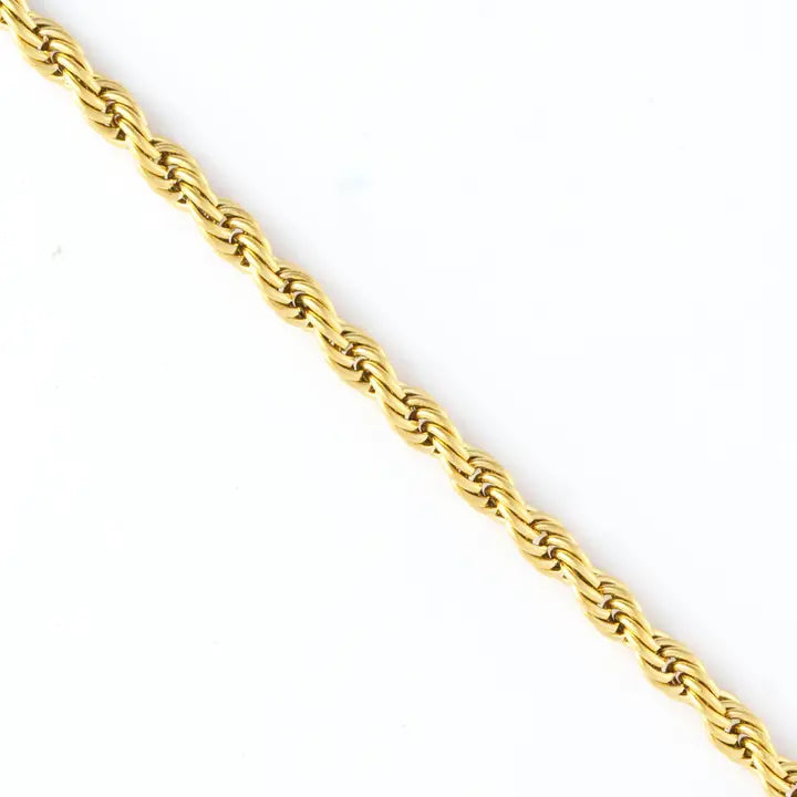 18" Rope Chain Necklace Narelle Waterproof Jewelry