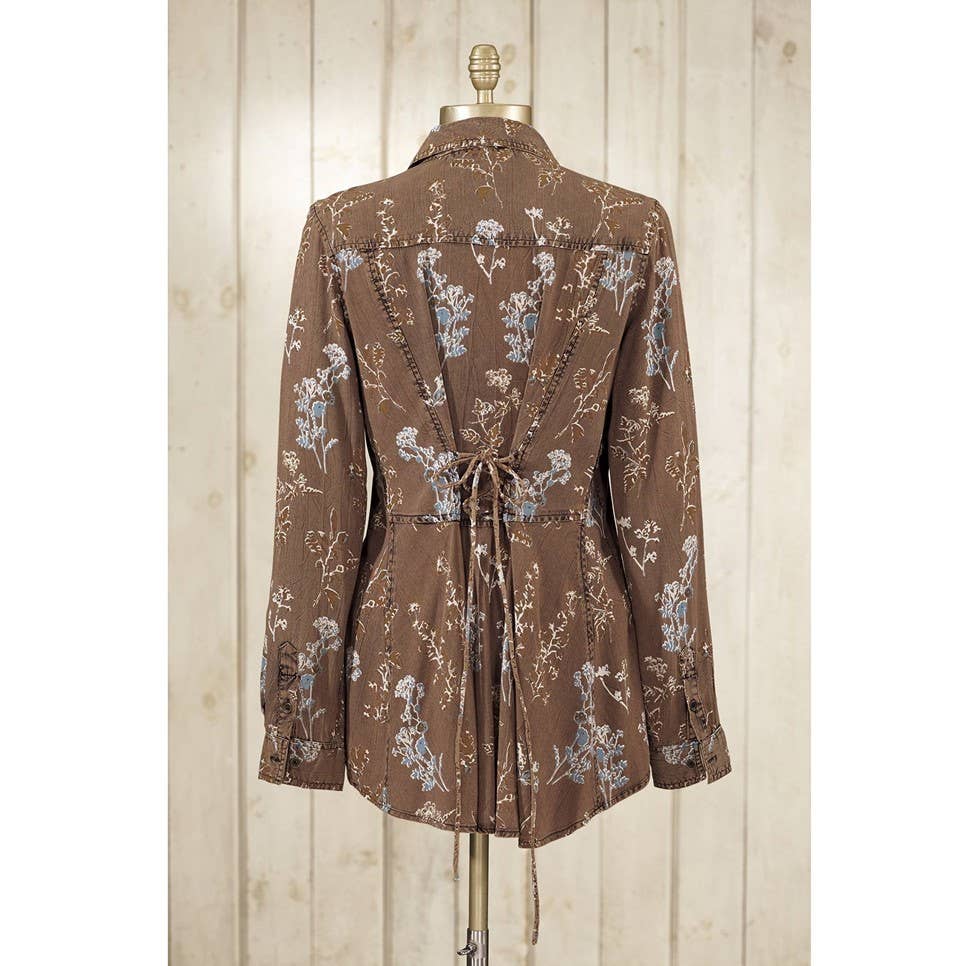 Sandwash Floral Tunic