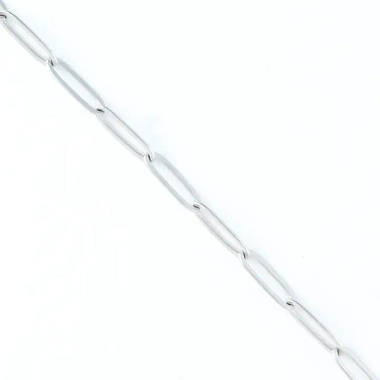 18" Paperclip Chain Necklace Narelle Waterproof Jewelry