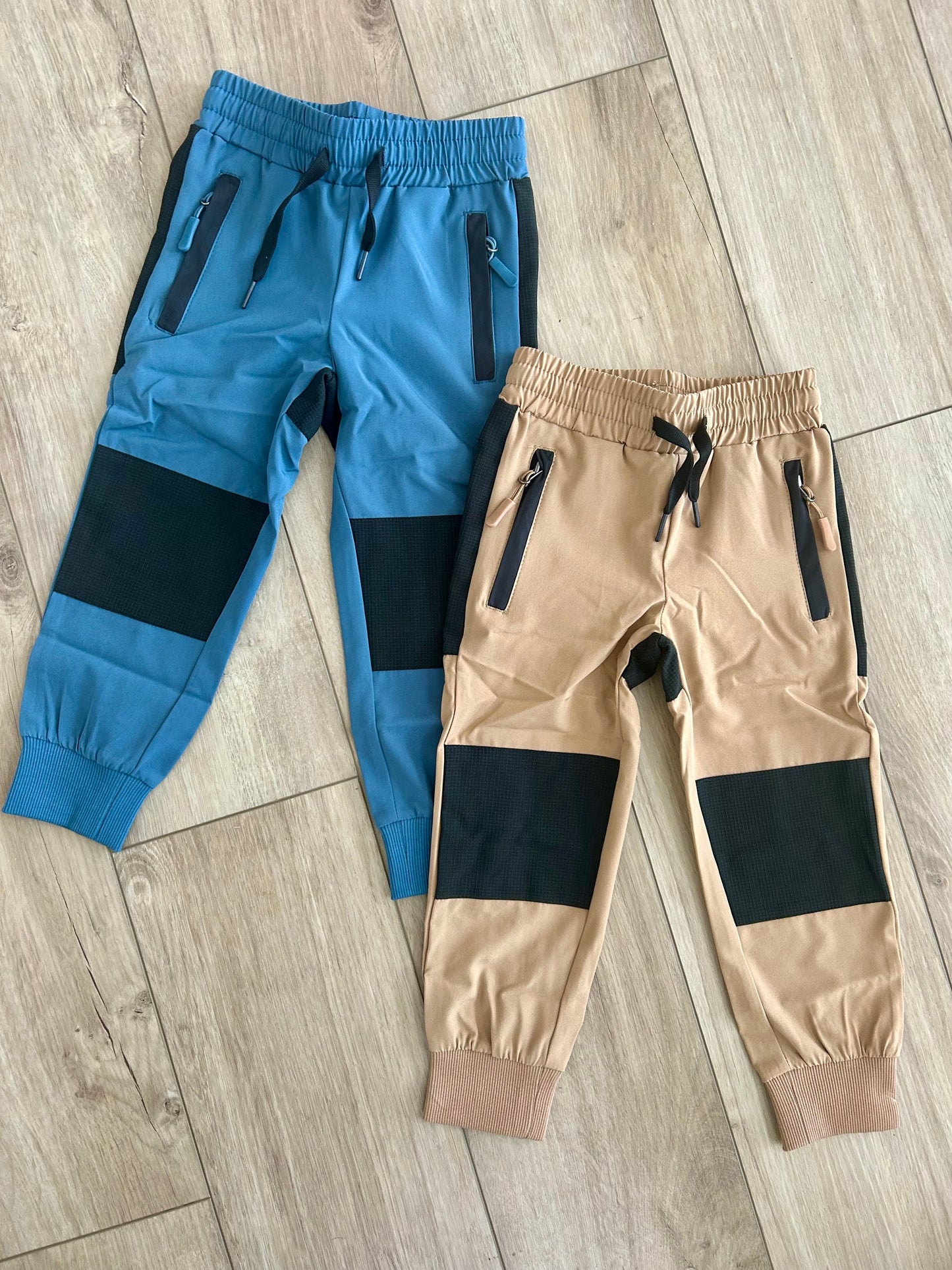 Children's Hiking pants- water resistant blue
