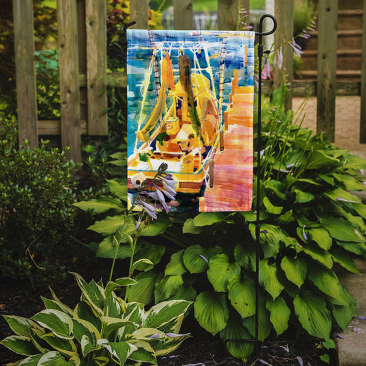 Shrimp Boats Garden Flag – Decorative Outdoor Yard Flag