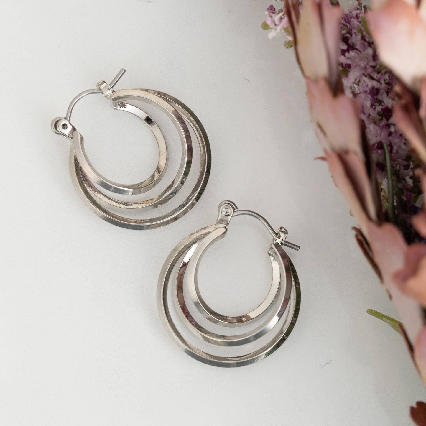 Classic Multi-Hoop Nickel-Free Hoop Earrings