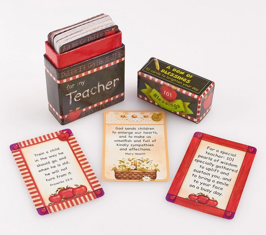 101 Blessings For My Teacher Box of Blessings