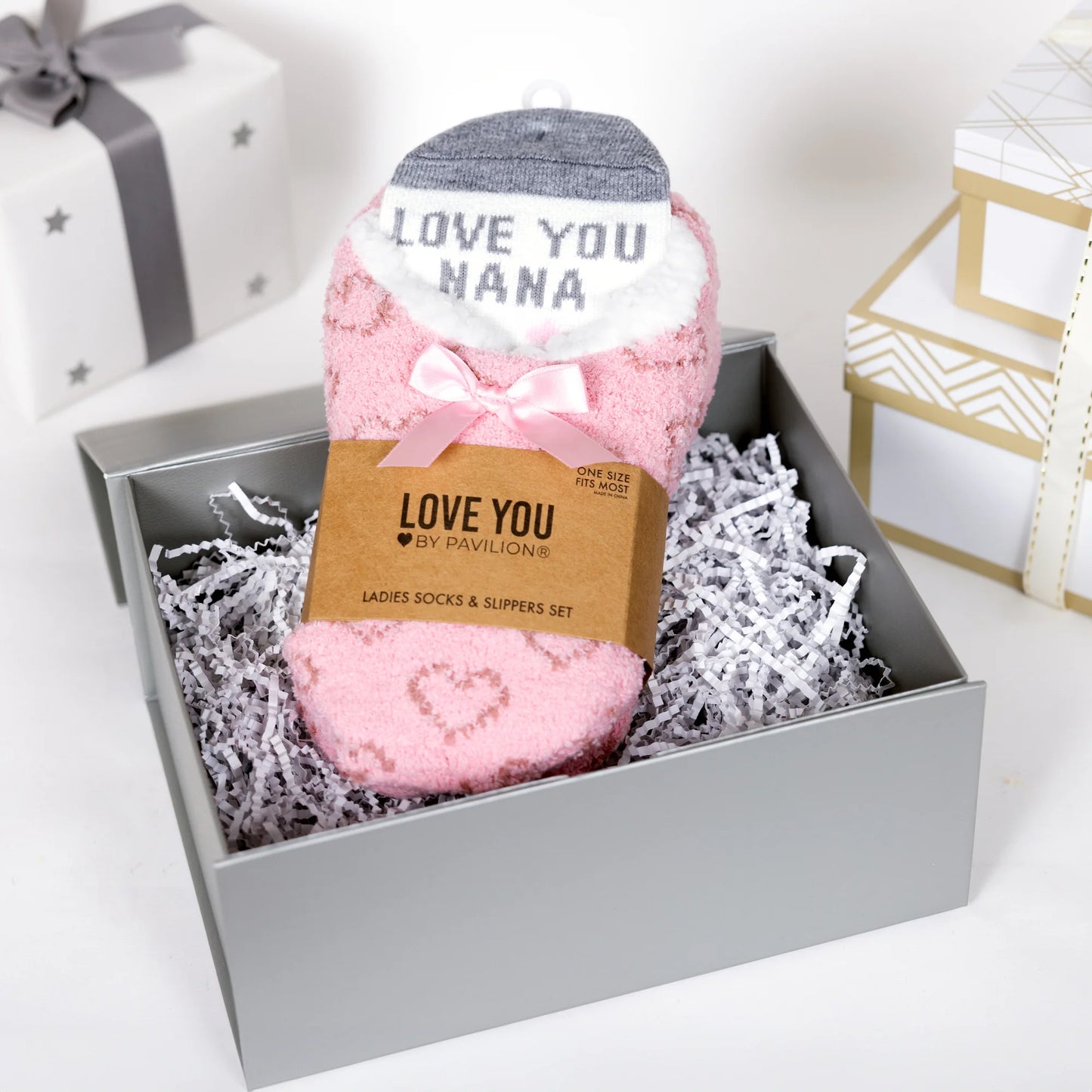 Love You Nana - Slipper Sock Gift Set